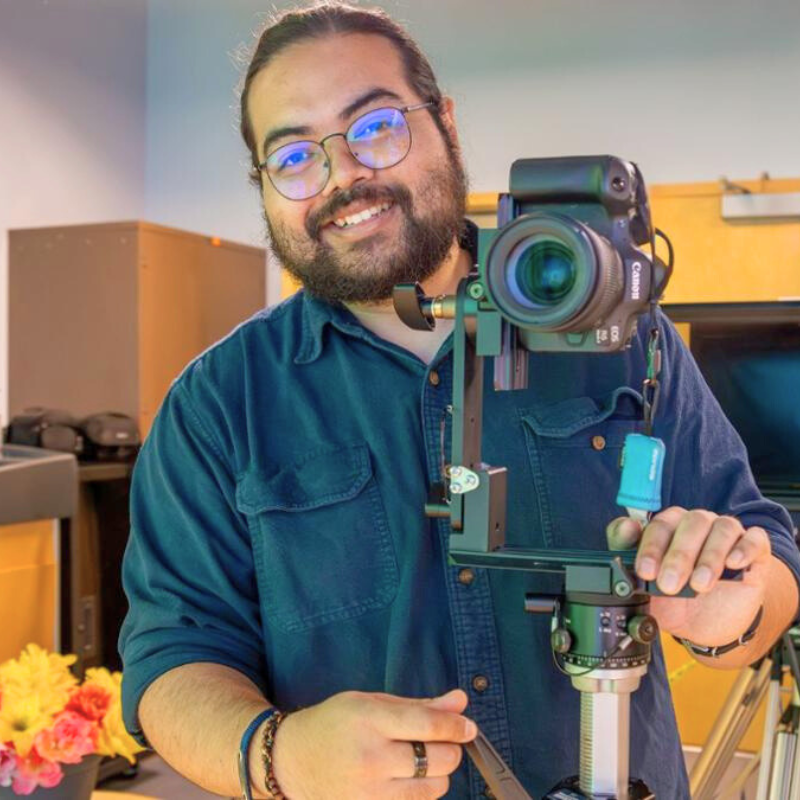 Sotheara Ly Sotheara Ly's in front of a camera