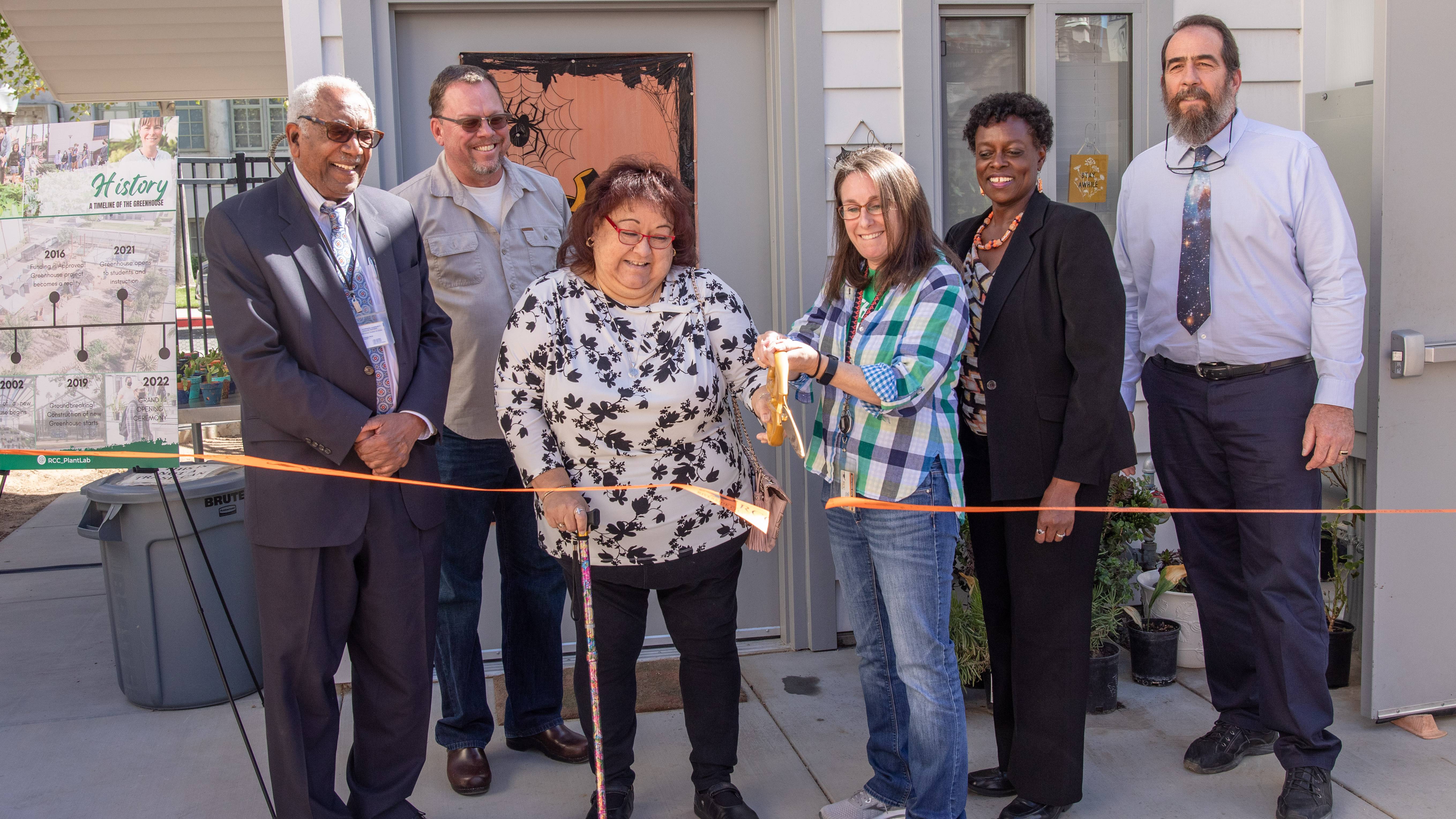 Greenhouse ribbon cutting