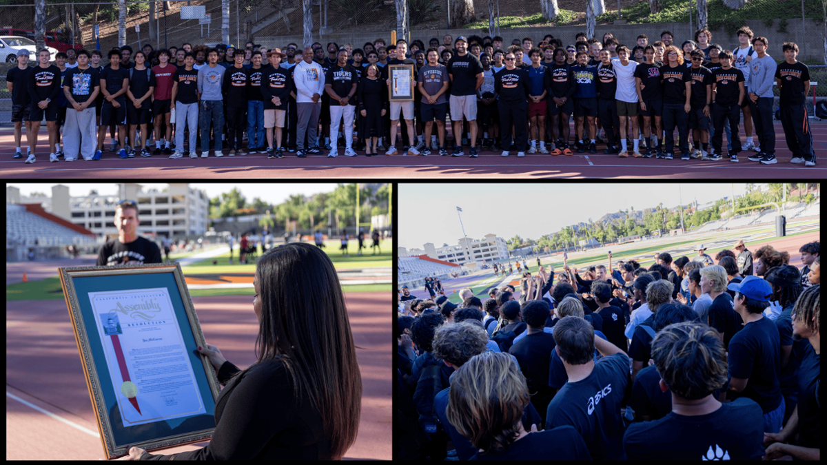 McCarron and his team