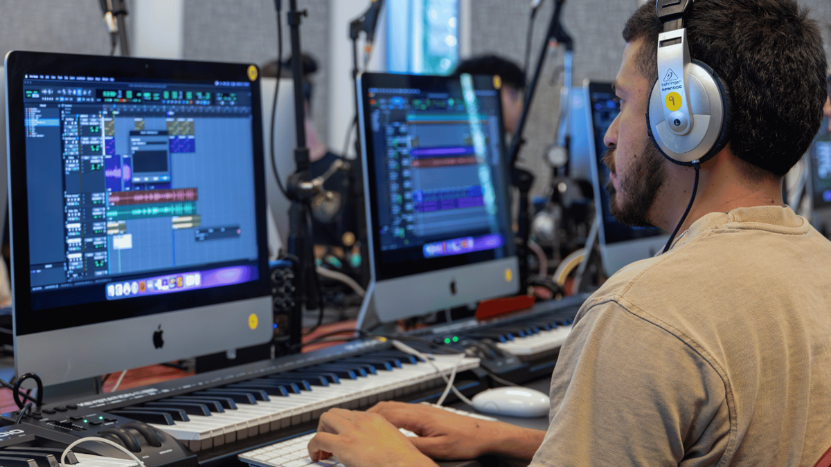 Audio & Music Technology student