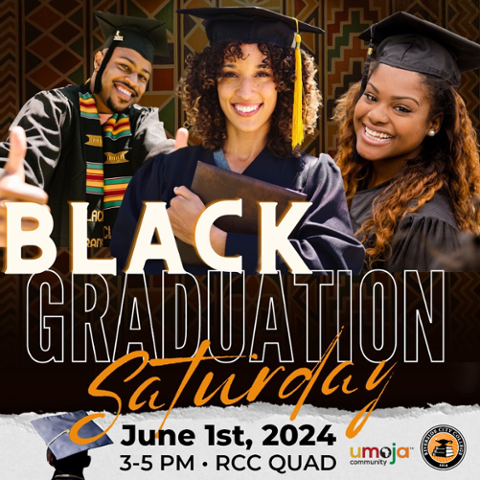 Umoja Flyer with African American Students graduating