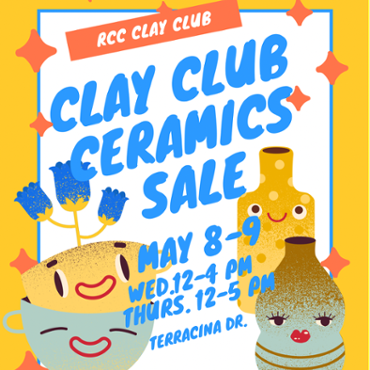 Colorful script about clay club sale