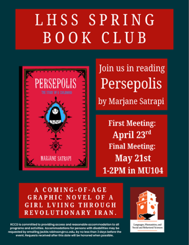 LHSS Spring Book Club Flyer