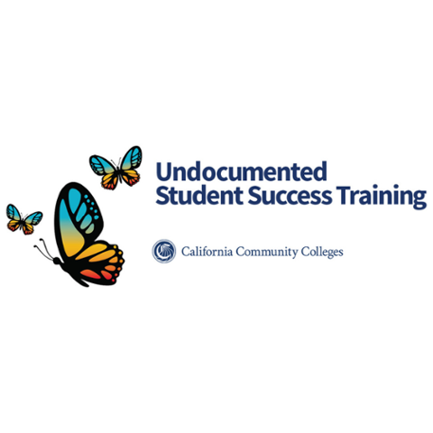 Graphic with colorful butterflies and the title 