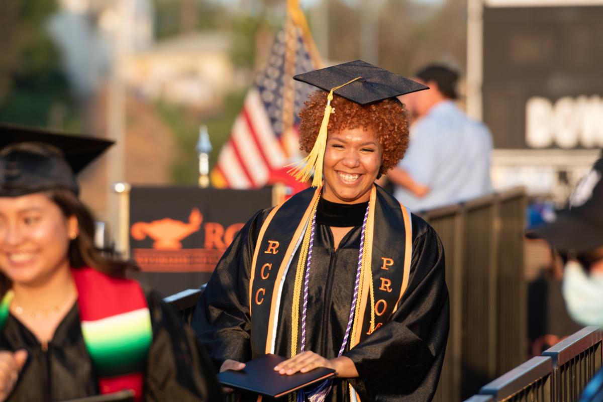 Student graduating