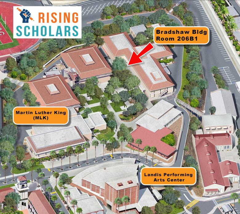Rising Scholars Map